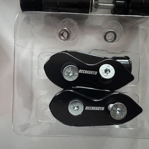 Handlebar weight set, mirrors and mirror caps for motorcycle