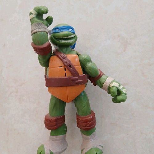 Leonard vintage Ninja Turtles figure used, large collectible toy