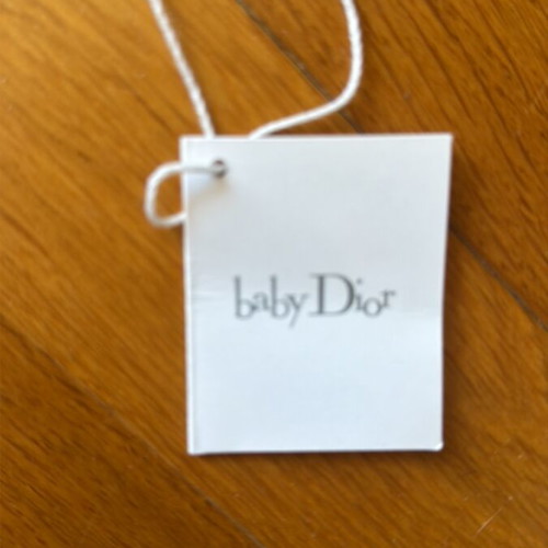 Baby Dior denim dress like new, size 9 months