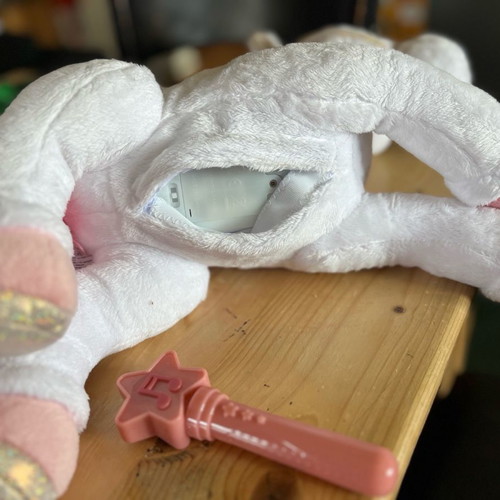 Lica Bella plush unicorn used with wand and music