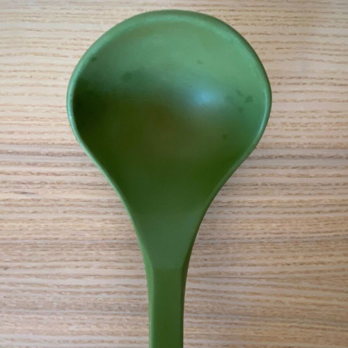 Addis green kitchen utensil set used
