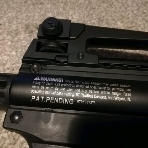 Paintball BT 4 M16 new with folding stock