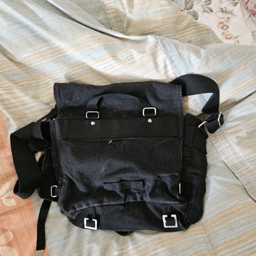 Mil-Tec cross body bag used, black