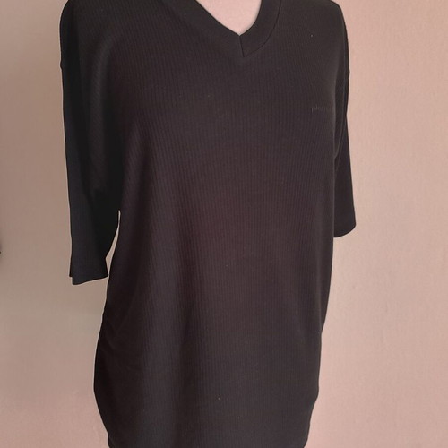 Pierre Cardin black blouse like new, size XL