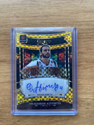 2025-26 Panini Select Euroleague Signatures Fragiskos Alvertis Auto /10 καινούργιο