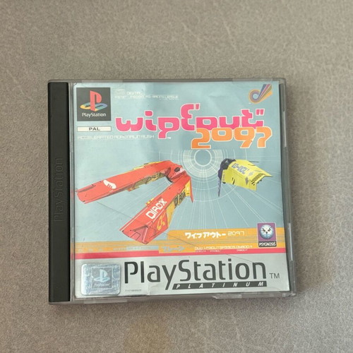 Wipeout 2097 PlayStation used, box and booklet only