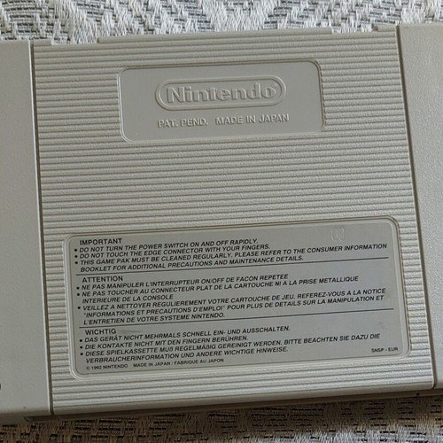 Toy Story Super Nintendo game cartridge like new