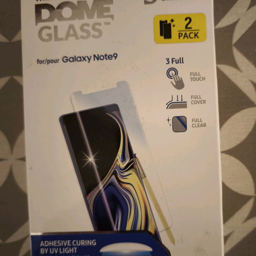 Whitestone Dome Glass for Samsung Galaxy Note 9 like new