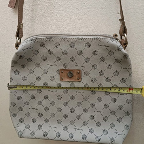 Thiros Olive Tree shoulder bag beige like new
