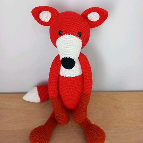 Handmade Fox The Baby's First Friend new amigurumi