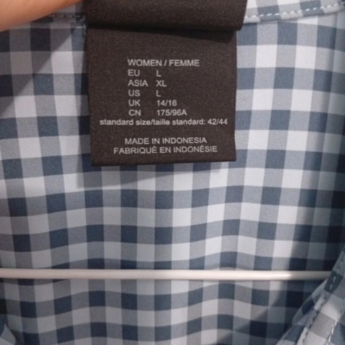 Jack Wolfskin shirt used, size L, blue