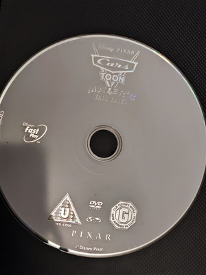 Cars Disney Pixar children's DVD like new, not dubbed