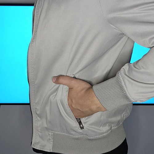 Zara thin jacket size M like new, gray