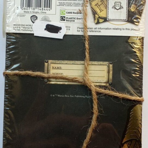 Harry Potter Set of 3 A6 Notebooks new
