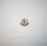 Moncler Polo Shirt Men XL like new, white