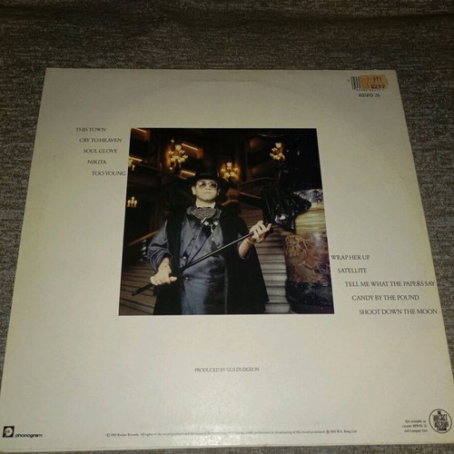 Elton John Ice On Fire LP Album like new, Pop