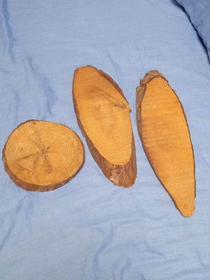 Wood pieces for painting