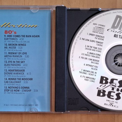 The Dixan Collection Volume One Best Of The Best CD compilation