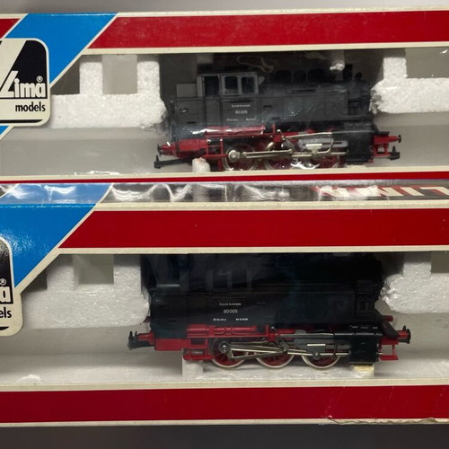 Lima HO Steam Locomotives BR 80 005 New Old Stock, pack of 2