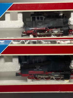 Lima HO Steam Locomotives BR 80 005 New Old Stock, pack of 2