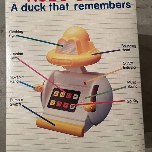 Robot duck collectible new