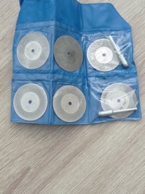 Diamond discs for multitool, like new, set of 6