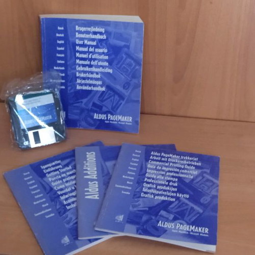 Aldus Page Maker 6.5 used collectible for collectors