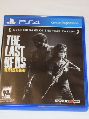 The Last of Us Remastered PS4 game