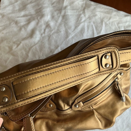 DKNY Hobo shoulder bag new, metallic gold