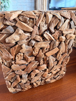 Decorative handmade stool with teak wood new