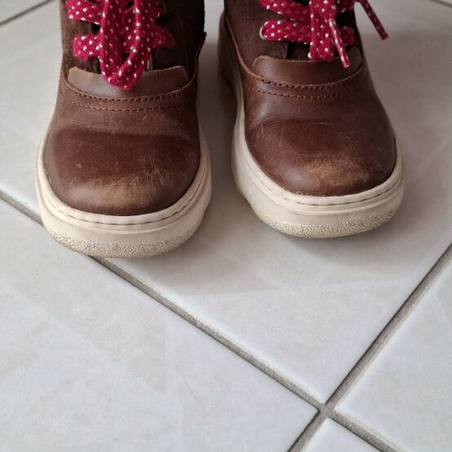 Camper kids shoes used, size 27, boots