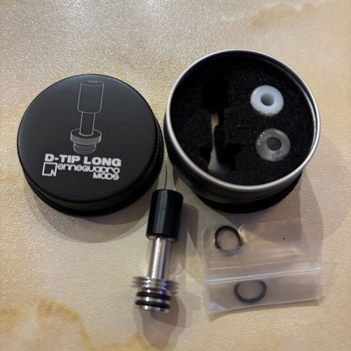 Ennequadro mods drip tips like new, set of 3 pieces