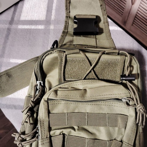 Military Chest Bag khaki new