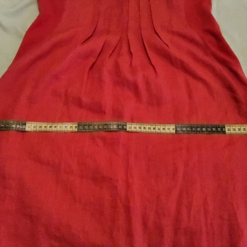 Julia Bergovich women's dress size 38 like new, red