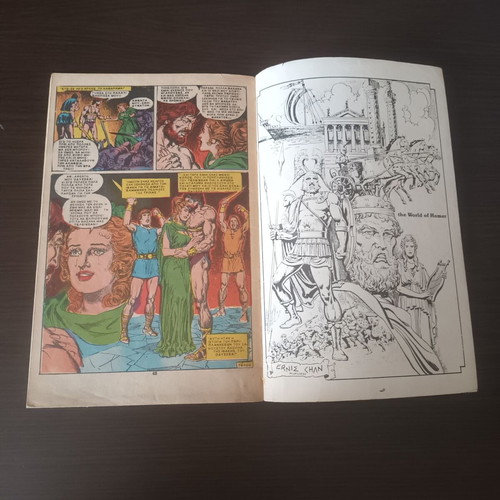 Odyssey Kamvanas Illustrated Masterpieces #4 comic book