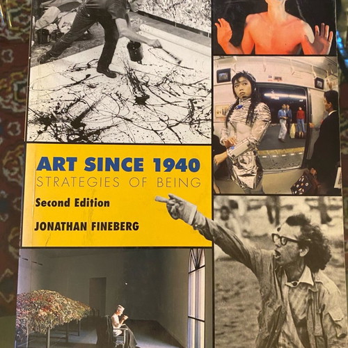 Art Since 1940 book used on 20th century art history