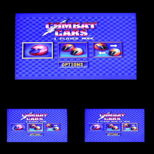 Combat Cars Sega Mega Drive game used, good to like-new condition