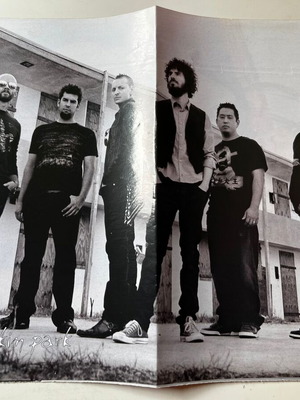 Αφίσα Linkin Park / Fergie μεταχειρισμένη 23cm x 30cm