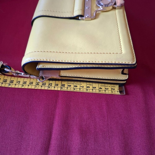 Versace Jeans shoulder bag like new, yellow