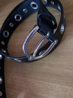 Black belt used, excellent condition, size 95