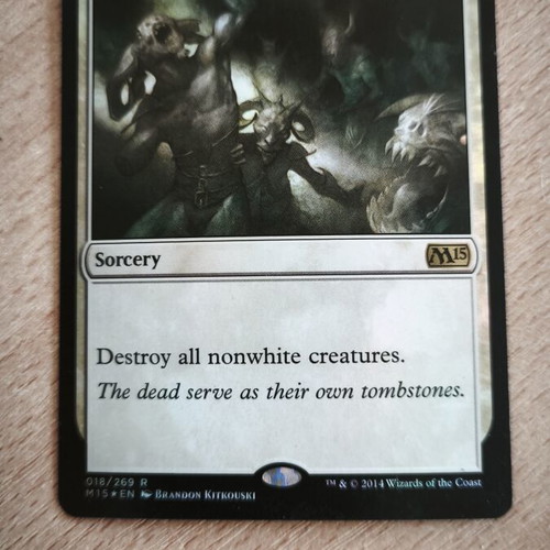 Mass Calcify Magic The Gathering sorcery card used