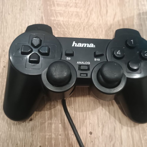 Set of 3 gaming controllers including Logitech and Hama