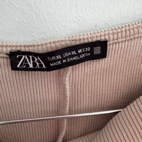 Zara elastic dress, beige