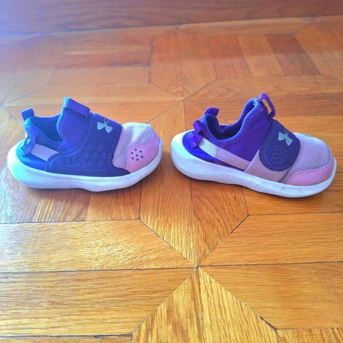 Under Armour kids shoes for girl used