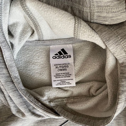 Adidas hoodie new, grey, size M women's