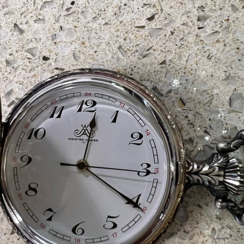 Anker Pocket Watch new, silver