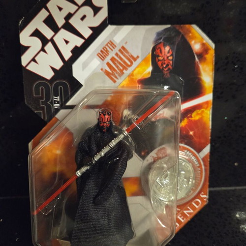 Star Wars 85770 Hasbro Saga Legends Darth Maul action figure new, 2007