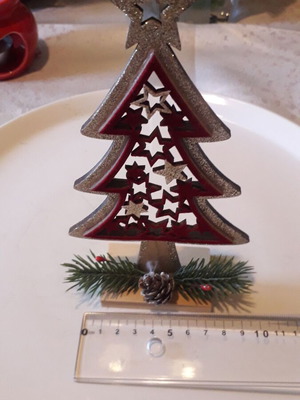 Wooden Christmas decoration like new