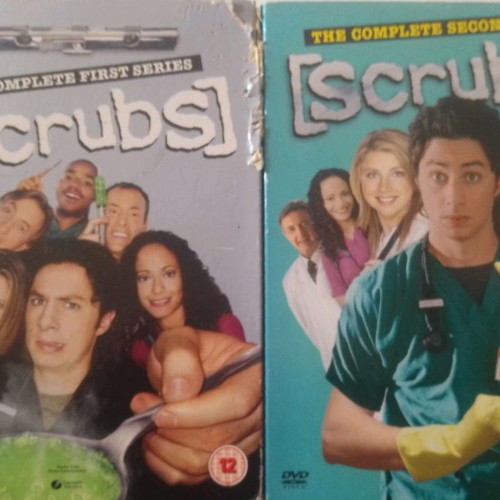 SCRUBS Series 1st&2nd season,8 DVD,46 EPISODES