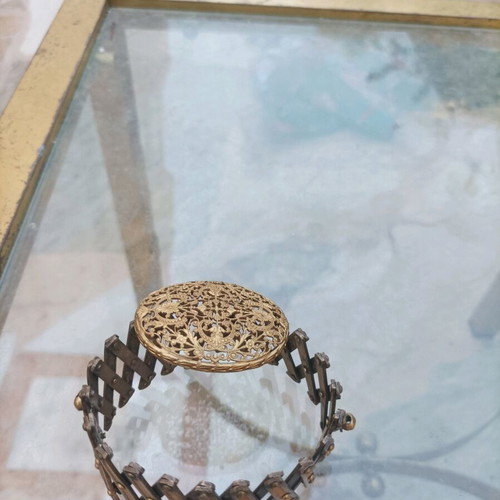 Brass buckle for woven askos used